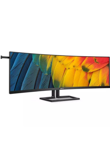 Monitor Profesional Ultraparonámico Curvo Philips 45B1U6900C 44.5"/ Dual QHD/ Multimedia/ Regulable en altura/ Negro 2