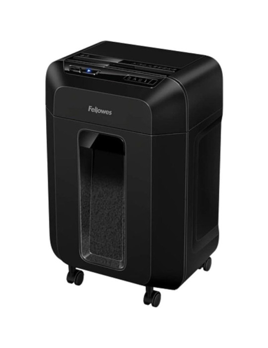 Destructora Fellowes 80M/ Mini Corte de 4 x 12mm/ Negra
