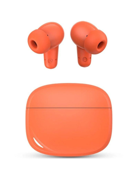 Auriculares Bluetooth SPC Boost Buds con estuche de carga/ Autonomía 7.5h/ Rojos