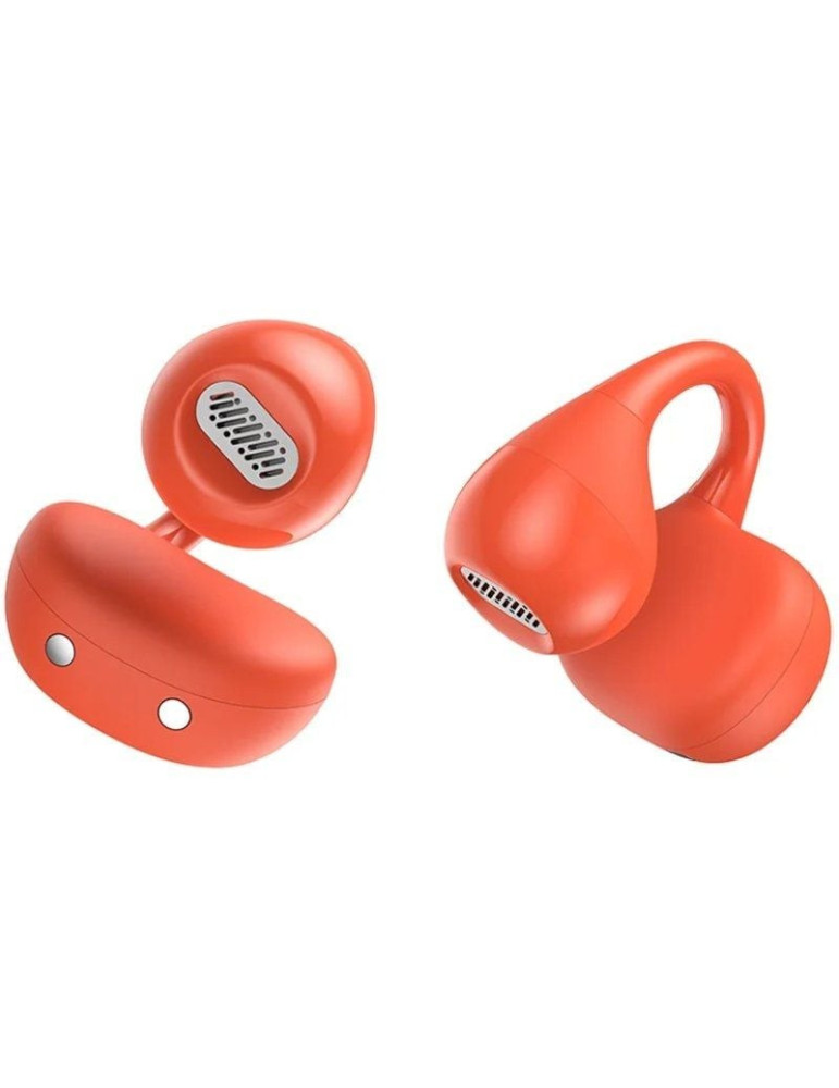 Auriculares Bluetooth SPC Boost Clip con estuche de carga/ Autonomía 6h/ Rojos