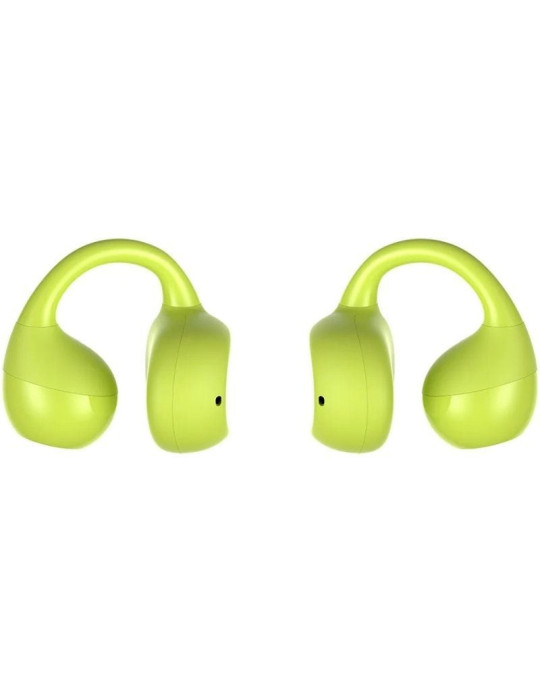 Auriculares Bluetooth SPC Boost Clip con estuche de carga/ Autonomía 6h/ Verdes Lima