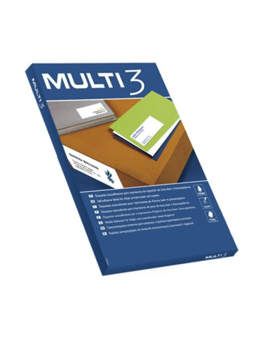 Etiquetas Adhesivas Apli Multi3/ 210 x 148mm/ 100 Hojas