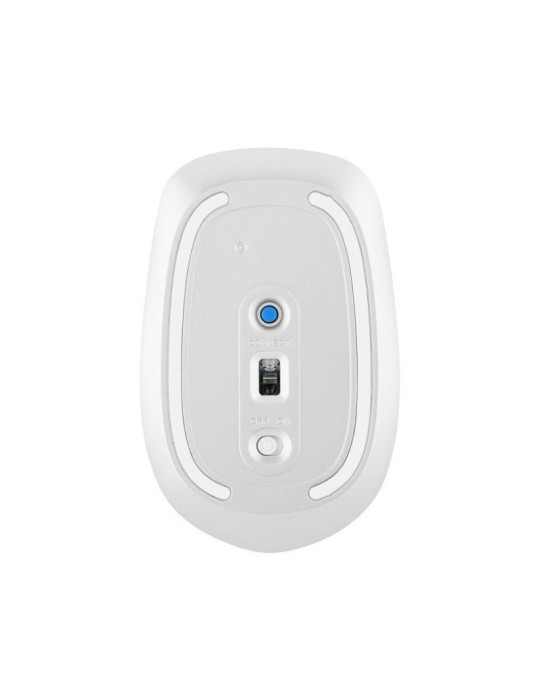 Ratón Inalámbrico por Bluetooth HP 410 Slim/ Hasta 2000 DPI/ Blanco