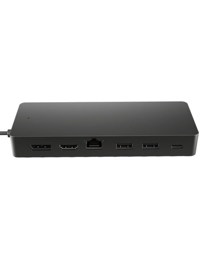 Docking USB Tipo-C HP 50H55UT/ 1xUSB Tipo-C/ 2xUSB/ 1xHDMI 4K/ 1xDisplayPort/ 1xRJ45/ 1xUSB Tipo-C PD/ Negro y Azul