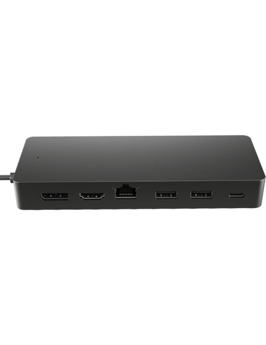 Docking USB Tipo-C HP 50H55UT/ 1xUSB Tipo-C/ 2xUSB/ 1xHDMI 4K/ 1xDisplayPort/ 1xRJ45/ 1xUSB Tipo-C PD/ Negro y Azul