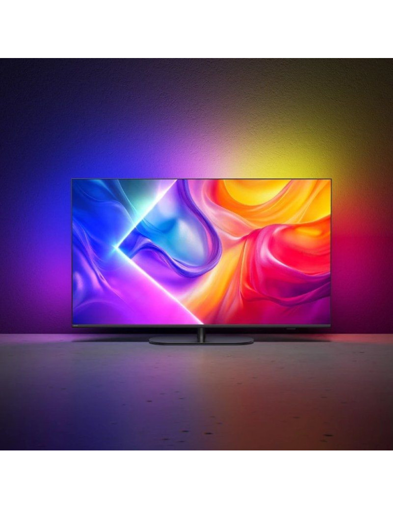 Televisor Philips QLED 50PUS9010 50"/ Ultra HD 4K/ Ambilight/ Smart TV/ WiFi