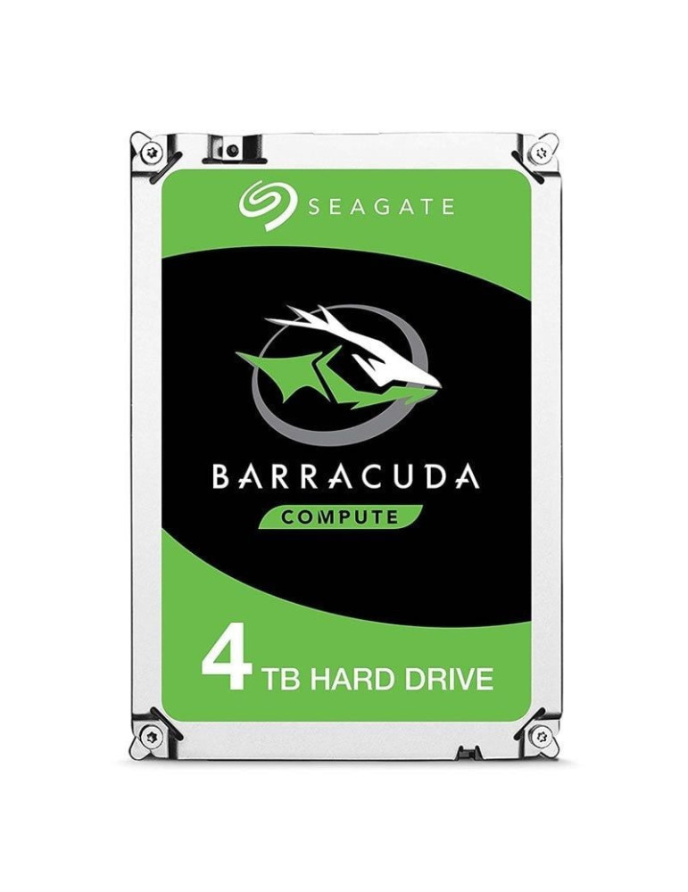 Disco Duro Seagate BarraCuda 4TB/ 3.5"/ SATA III/ 256MB