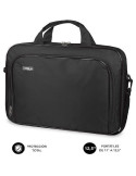 Maletín Subblim Oxford para Portátiles hasta 12.5"/ Negro