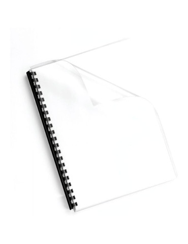 Portadas de Polipropileno Fellowes 54772/ A4/ 500 Micras/ 100 unidades/ Negras 2