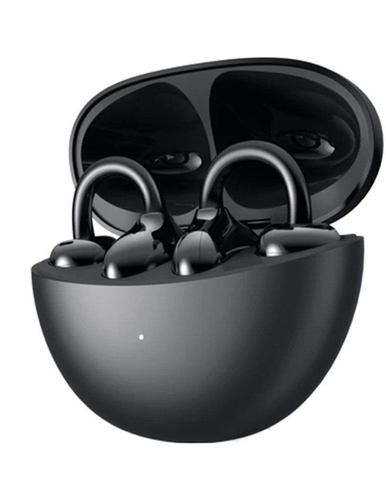 Auriculares Bluetooth Honor Earbuds Clip con estuche de carga/ Autonomía 7h/ Negros