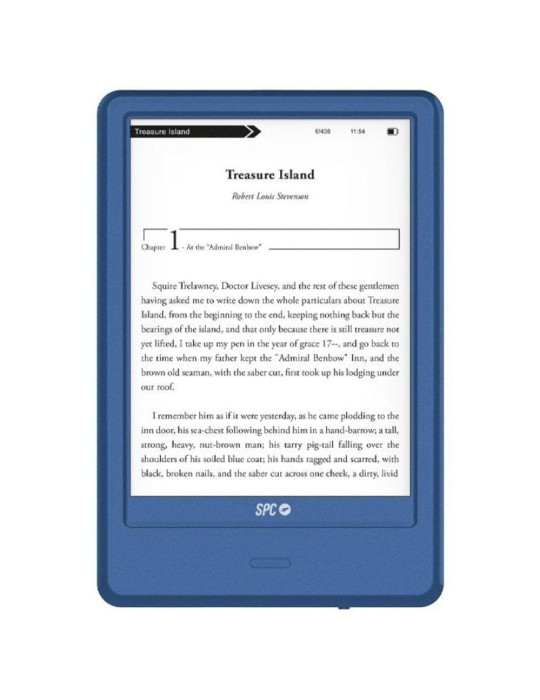 Libro Electrónico SPC Dickens Light 2 Pro/ 6"/ Tinta Electrónica/ Azul