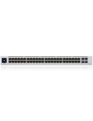 Switch Ubiquiti USW-48-POE/ 48 Puertos/ RJ45 10/100/1000 PoE/ SFP 2