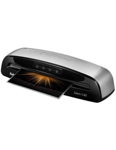 Plastificadora Fellowes Saturn 3I A3/ hasta A3 y 125 Micras/ Gris y Negra 2