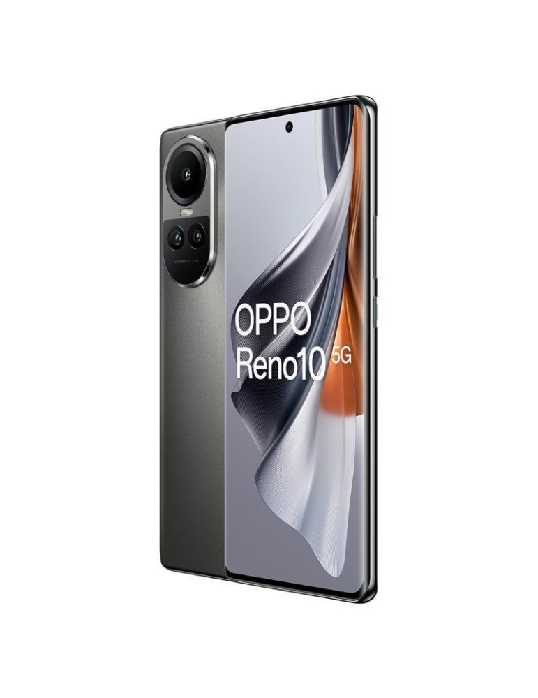 Smartphone Oppo Reno 10 8GB/ 256GB/ 6.7"/ 5G/ Gris Plateado