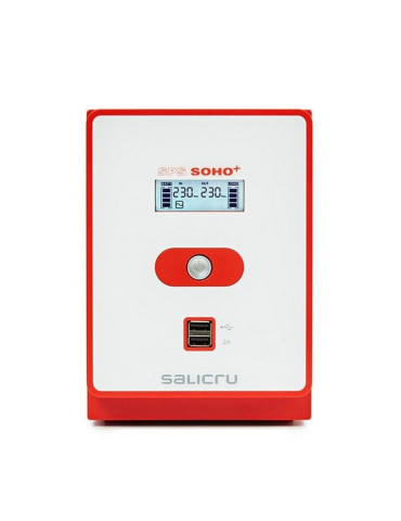 SAI Línea Interactiva Salicru SPS 1200 SOHO+ IEC/ 1200VA-720W/ 6 Salidas/ Formato Torre 2