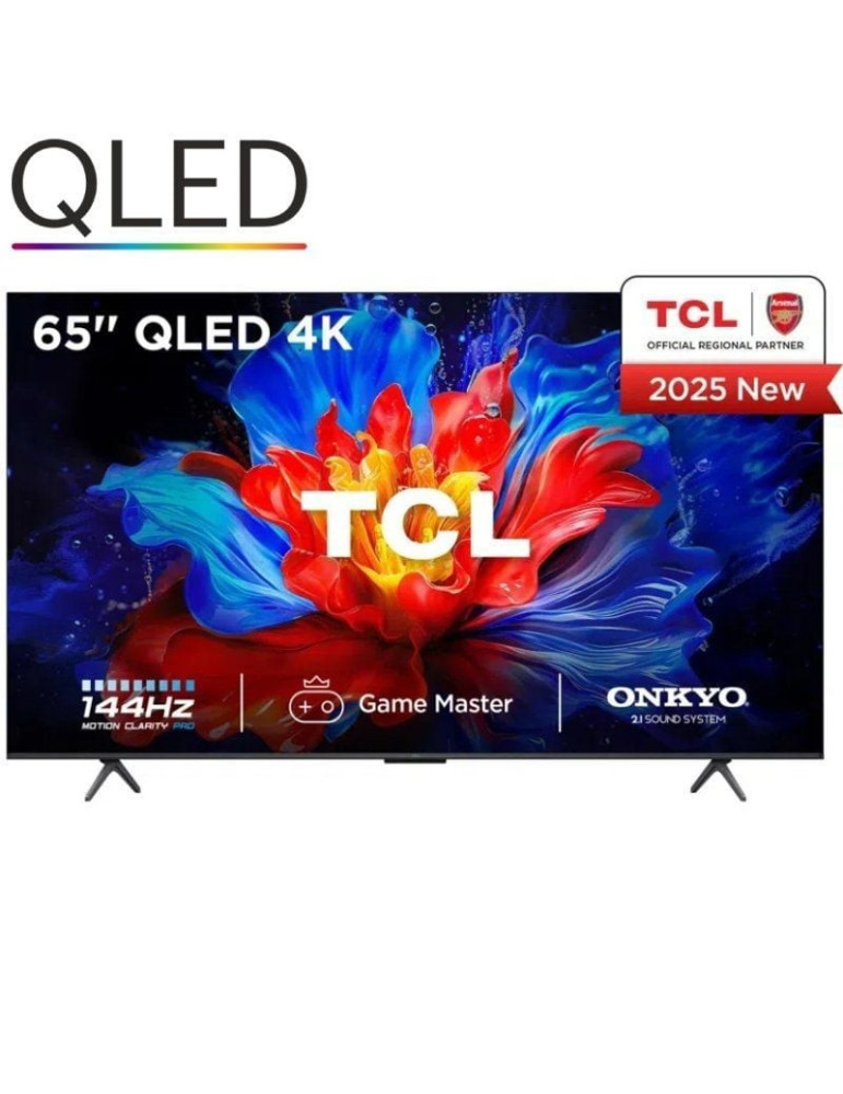 Televisor TCL QLED 65P8K 65"/ Ultra HD 4K/ Smart TV/ WiFi