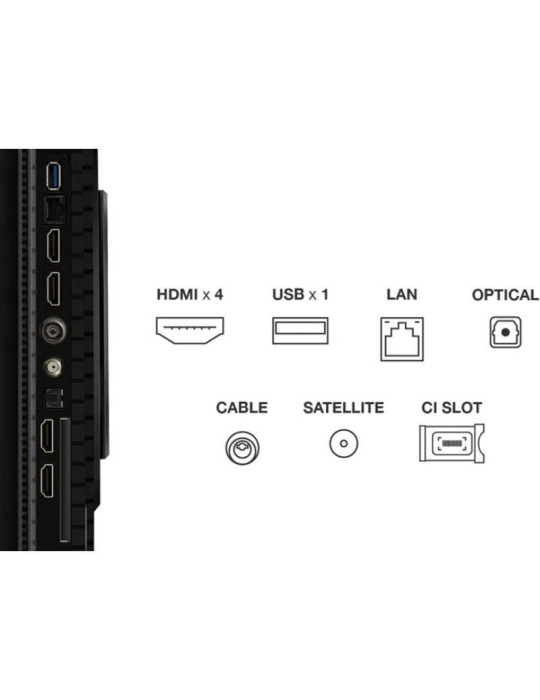 Televisor TCL QLED 65P8K 65"/ Ultra HD 4K/ Smart TV/ WiFi