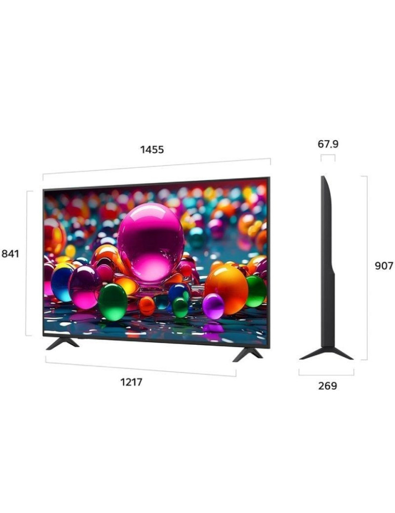 Televisor LG 65UA75006LA 65"/ Ultra HD 4K/ Smart TV/ WiFi