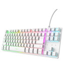 Teclado Gaming Trust Gaming GXT 833 Thado TKL 25896/ Blanco