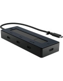 Docking USB Tipo-C HP 6G843AA/ 3xUSB Tipo-C/ 1xUSB Tipo-C PD/ Negro y Azul