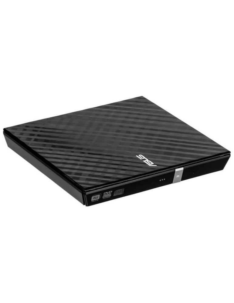 Grabadora Externa CD/DVD Asus SDRW-08D2S-U Lite/ Negra