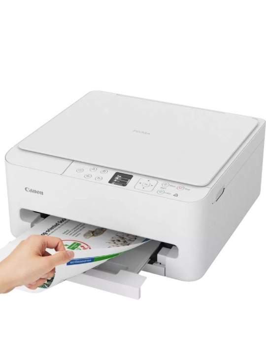 Multifunción Fotográfica Canon PIXMA TS6550i WiFi/ Dúplex/ Blanca