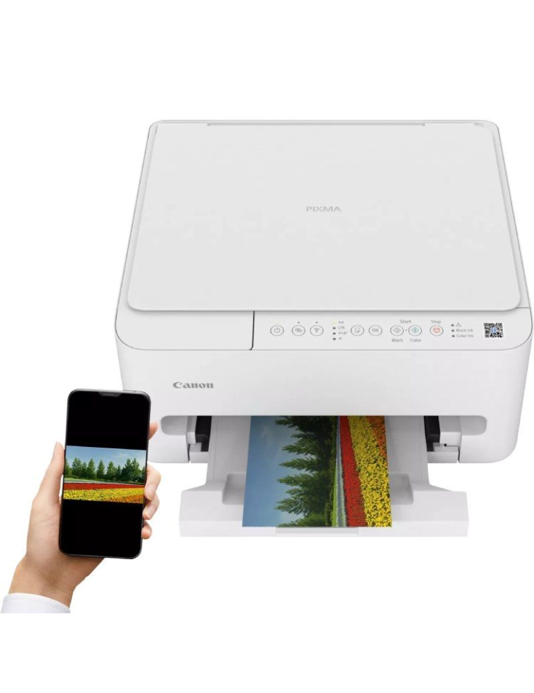 Multifunción Canon PIXMA TS4150I WiFi/ Dúplex/ Blanca