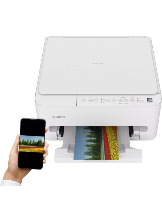 Multifunción Canon PIXMA TS4150I WiFi/ Dúplex/ Blanca