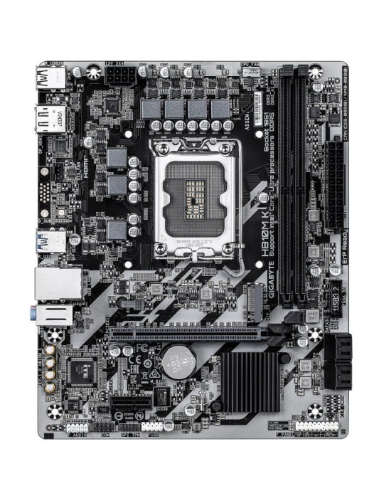 Placa Base Gigabyte H810M K Socket 1851/ DDR5/ PCIe 4.0/ Micro ATX