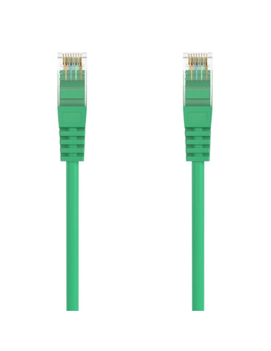 Cable de Red RJ45 AWG24 UTP Aisens A145-0580 Cat.6A/ LSZH/ 1m/ Verde