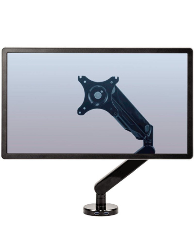 Soporte de Mesa para Monitor Fellowes 8043301/ Giratorio/ Inclinable/ hasta 8kg