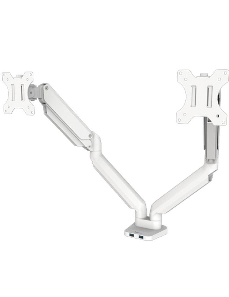 Soporte de Mesa para 2 Monitores Fellowes 8056301/ Giratorio/ Inclinable/ hasta 8kg