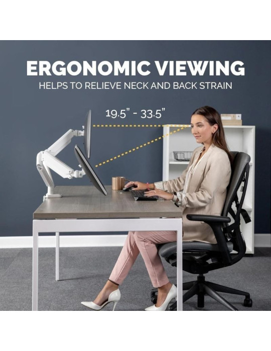 Soporte de Mesa para 2 Monitores Fellowes 8056301/ Giratorio/ Inclinable/ hasta 8kg