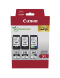 Cartucho de Tinta Original Canon PG-545XL + CL-546XL Multipack Alta Capacidad/ 2x Negro/ Tricolor