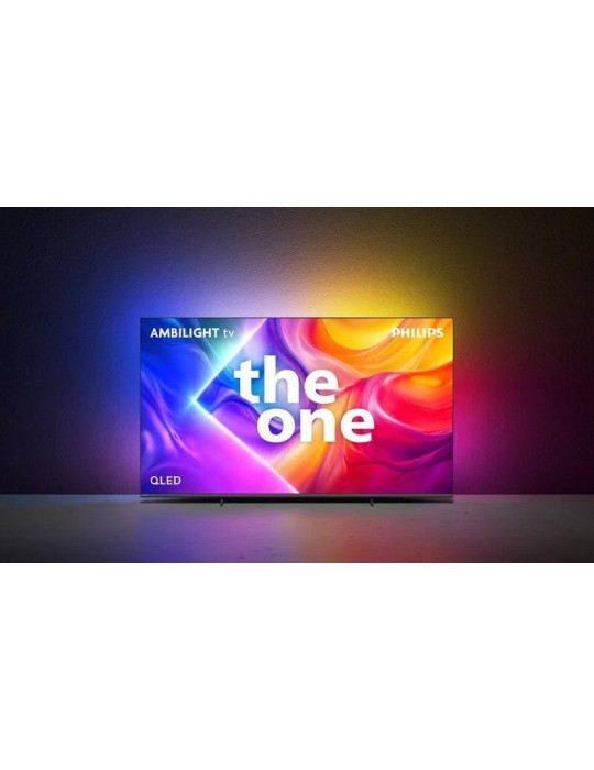 Televisor Philips QLED Ambilight 85PUS9010 85"/ Ultra HD 4K/ Smart TV/ WiFi