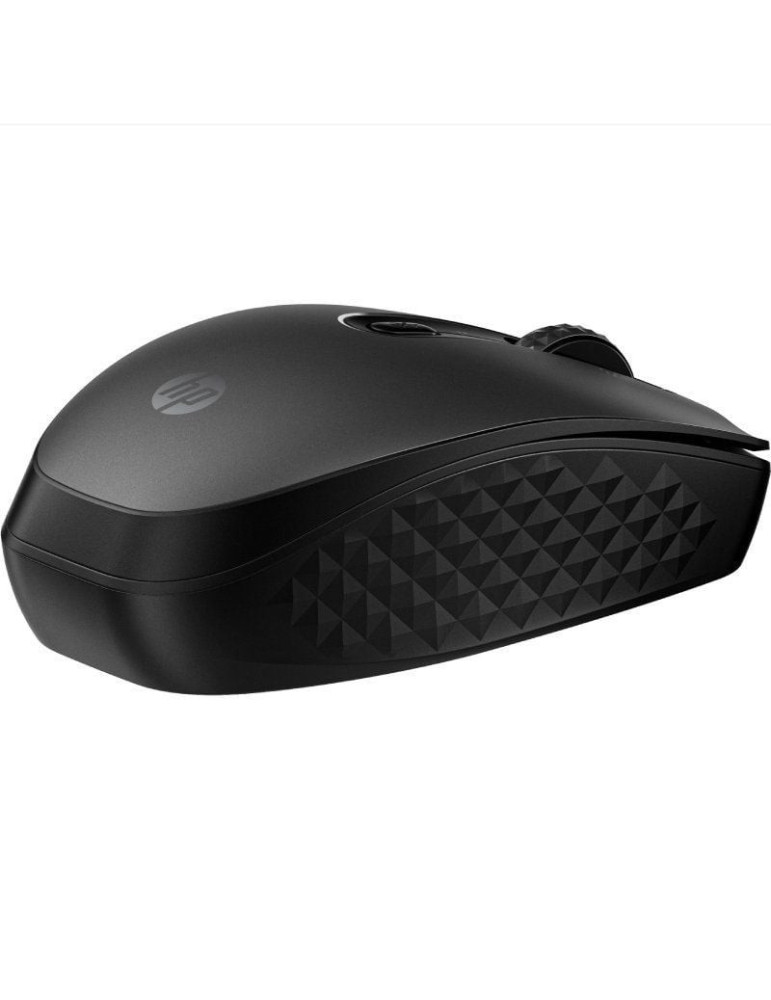 Ratón Inalámbrico HP 695/ Batería Recargable/ Hasta 4000 DPI/ Negro