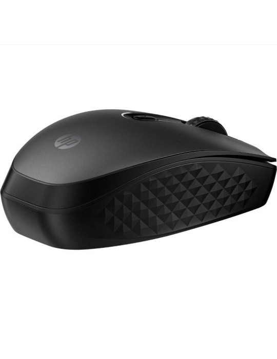 Ratón Inalámbrico HP 695/ Batería Recargable/ Hasta 4000 DPI/ Negro