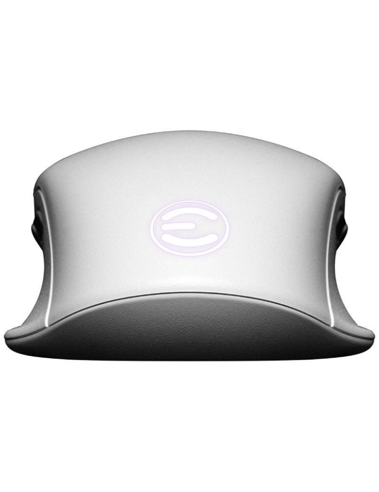 Ratón Gaming EVGA X12/ Hasta 16000 DPI/ Blanco