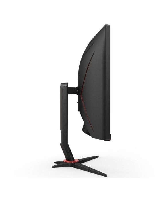 Monitor Gaming Ultrapanorámico Curvo AOC CU34G2XP/BK 34"/ WQHD/ 1ms/ 180Hz/ VA/ Negro