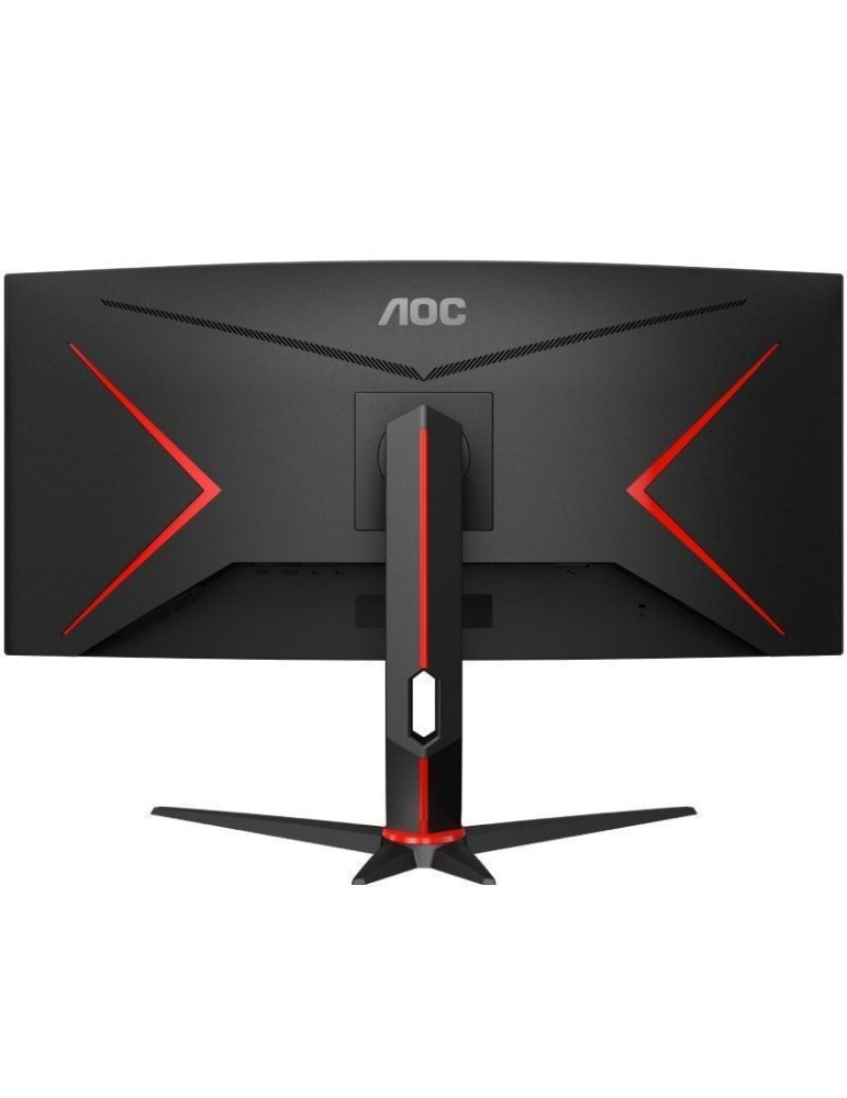 Monitor Gaming Ultrapanorámico Curvo AOC CU34G2XP/BK 34"/ WQHD/ 1ms/ 180Hz/ VA/ Negro