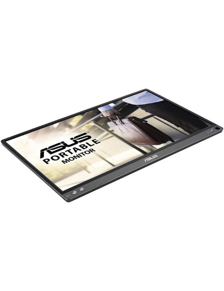 Monitor Portátil Asus ZenScreen MB16ACE 15.6"/ Full HD/ Plata y Negro