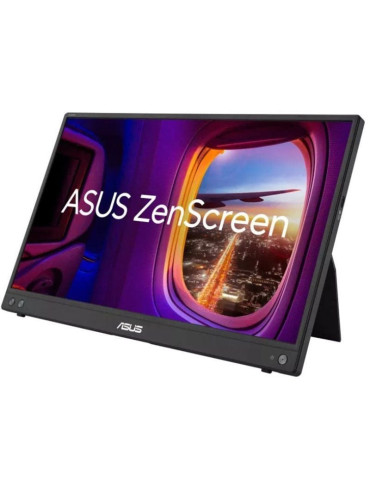 Monitor Portátil Asus ZenScreen MB16AHV 15.6"/ Full HD/ Negro