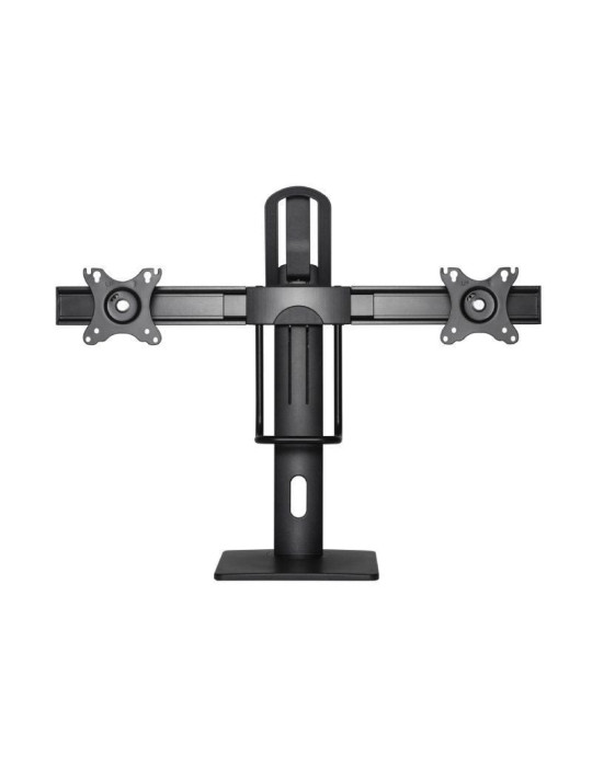 Soporte de Sobremesa con Contrapeso para 2 Monitores Aisens DT27TSR-065/ Giratorio/ Inclinable/ hasta 6kg