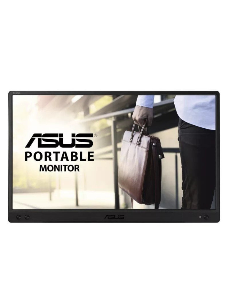 Monitor Portátil Asus ZenScreen MB166C 15.6"/ Full HD/ Negro