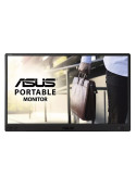 Monitor Portátil Asus ZenScreen MB166C 15.6"/ Full HD/ Negro