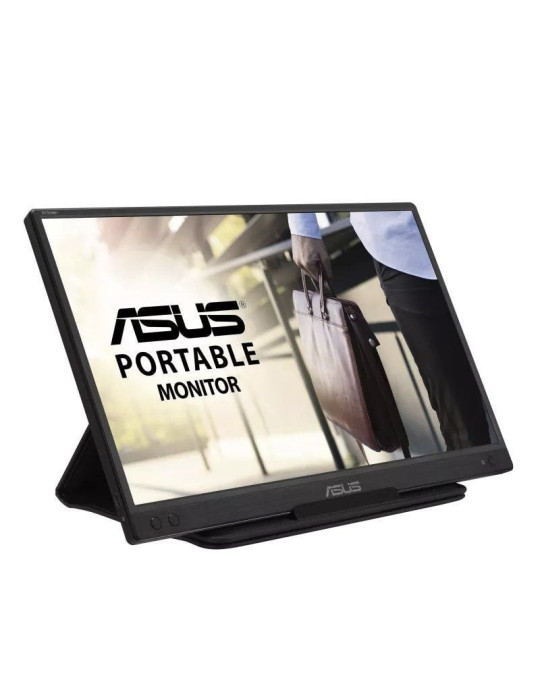 Monitor Portátil Asus ZenScreen MB166C 15.6"/ Full HD/ Negro