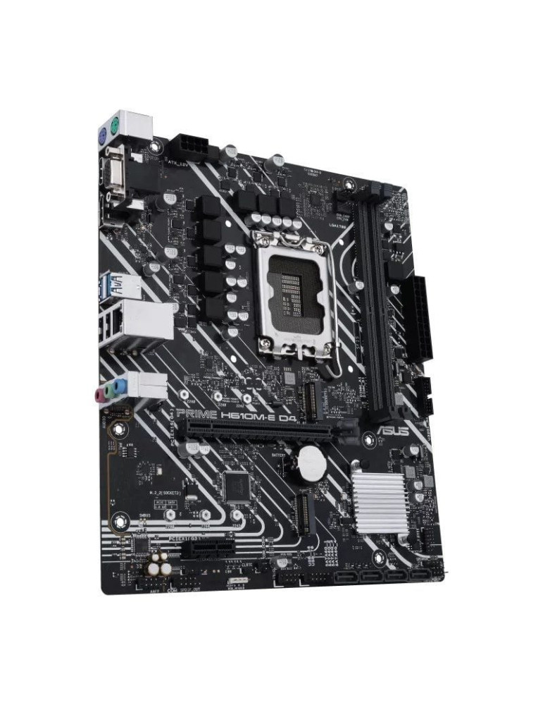 Placa Base Asus Prime H610M-E D4-CSM/ Socket 1700/ DDR4/ PCIe 4.0/ Micro ATX