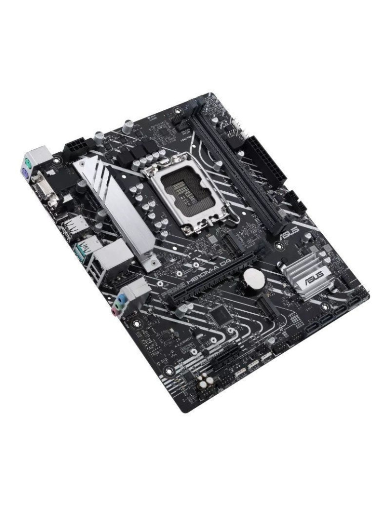 Placa Base Asus Prime H610M-A D4-CSM/ Socket 1700/ DDR4/ PCIe 4.0/ Micro ATX