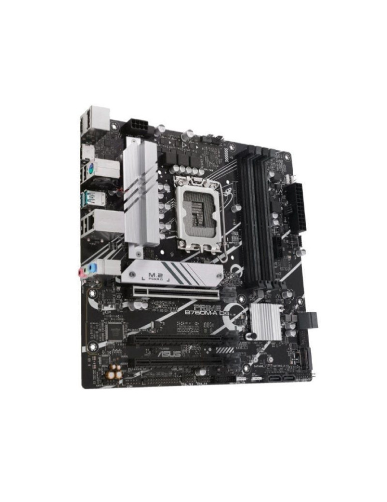 Placa Base Asus Prime B760M-A D4-CSM/ Socket 1700/ DDR4/ PCIe 4.0/ Micro ATX