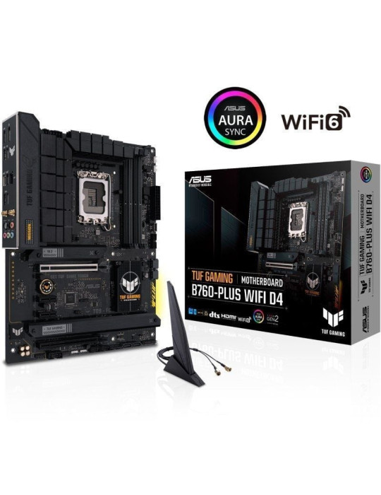Placa Base Asus TUF GAMING B760-PLUS (WI-FI) D4 Socket 1700/ DDR4/ PCIe 5.0